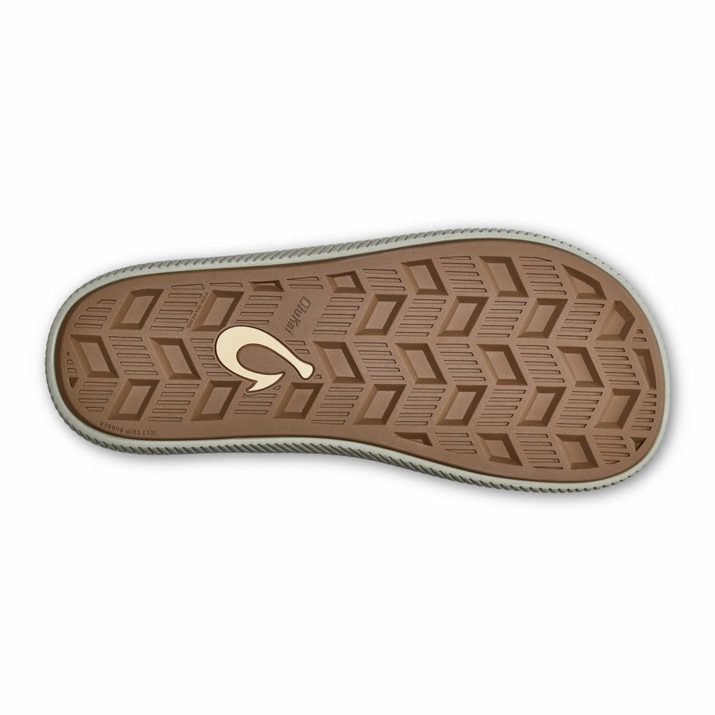 Sandalias Olukai Ulele - Chanclas Hombre Verdes 20570-319